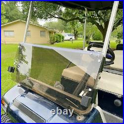 NEW Tinted Windshield and Front Clay/Cargo Basket For Club Car DS 1982-2000.5