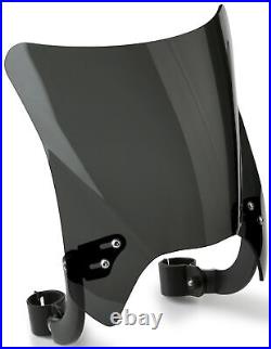 National Cycle Mohawk Windshield Dark Tint Black Mounts Motorcycle Cruiser