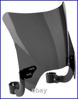 National Cycle Mohawk Windshield with Black Mount Dark Tint #N2833-002