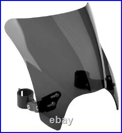 National Cycle Mohawk Windshield with Black Mount Dark Tint #N2839-002