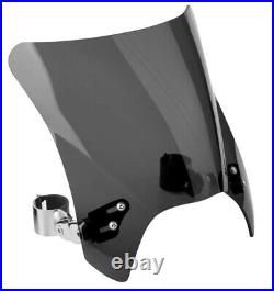 National Cycle Mohawk Windshield with Chrome Mount Dark Tint #N2839-001