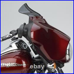 National Cycle Wave Low Windscreen for Harley FLHT/FLHX Models Dark Tint
