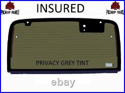 New Rear Back Window Heated 50% Tinted Gray Tinted For 1997-2002 Jeep Wrangler
