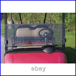 New Stens 851-771 Tinted Windshield for E-Z-GO TXT Golf Cart Two Piece Flip Down
