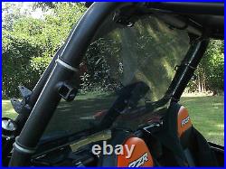 Polaris Rzr Xp 4 Seater 900 1000 3/16 Dark Tinted Rear Panel Windshield Kit