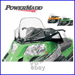 Powermadd 12920 Windshield 14.75in. Tint/Black Graphics