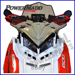 Powermadd Cobra Windshield-16in. Tinted for 2018-2020 Polaris 800 SKS 146