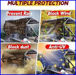 Scratch Resistant UTV Rear Window Windshield for CFMOTO ZForce 950 2020-2023