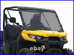 SuperATV Dark Tint Full Windshield for Can-Am Defender/See Fitment