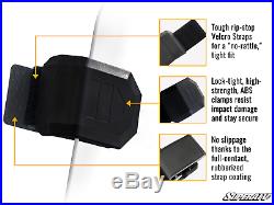 SuperATV Dark Tint Polycarbonate Rear Windshield for Polaris RZR XP Turbo S