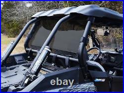 SuperATV Dark Tinted Rear Windshield for Polaris RZR XP Turbo / 4 (2016-2021)