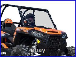 SuperATV Light Tint Scratch Resistant Windshield for Polaris RZR S 1000