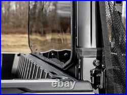 SuperATV Light Tint Standard Polycarbonate Rear Windshield for Ranger XD 1500