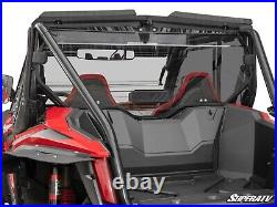 SuperATV Light Tint Vented Rear Windshield for Honda Talon 1000R / 1000X (2019+)