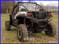 SuperATV Light Tint Vented Rear Windshield for Kawasaki Teryx KRX 1000 (2020+)