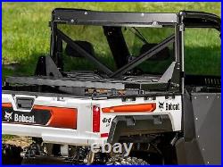 SuperATV Light Tinted Rear Windshield for Polaris Bobcat UV34 2019+