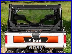 SuperATV Light Tinted Rear Windshield for Polaris Bobcat UV34 2019+