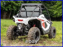 SuperATV Lightly Tinted Polycarbonate Rear Windshield for Polaris RZR 200 2022+