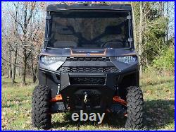 SuperATV Scratch Resistant Dark Tint Windshield for Polaris Ranger 1000