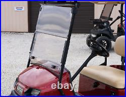 Tinted Golf Cart Windshield For EZGO TXT/Valor 2014-2022, 3/16 Thick With Gasket