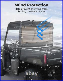 Tinted Rear Windshield Back Window for Polaris Ranger Midsize 500/ 570/Crewith SP