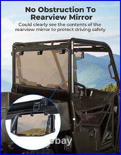 Tinted Rear Windshield Back Window for Polaris Ranger Midsize 500/ 570/Crewith SP