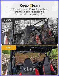 Tinted Rear Windshield With Sliding Window for 2024+ Polaris RZR XP 1000/XP 4 1000