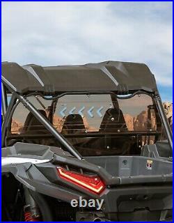 Tinted Rear Windshield With Sliding Window for 2024+ Polaris RZR XP 1000/XP 4 1000