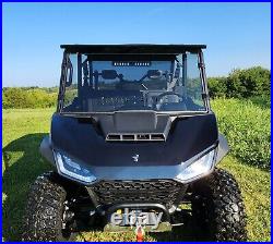 Tinted Segway UT10 Crew Lexan Windshield with Dual Vents & Quick Install Straps