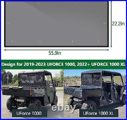 UFORCE 1000 Rear Windshield Tinted for CFMOTO UFORCE 1000 2019-2024 Back Window