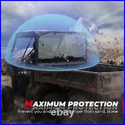 UTV Dark Tinted Heavy Duty Rear Windshield for Can-Am Defender HD 5/8/10 2016-24